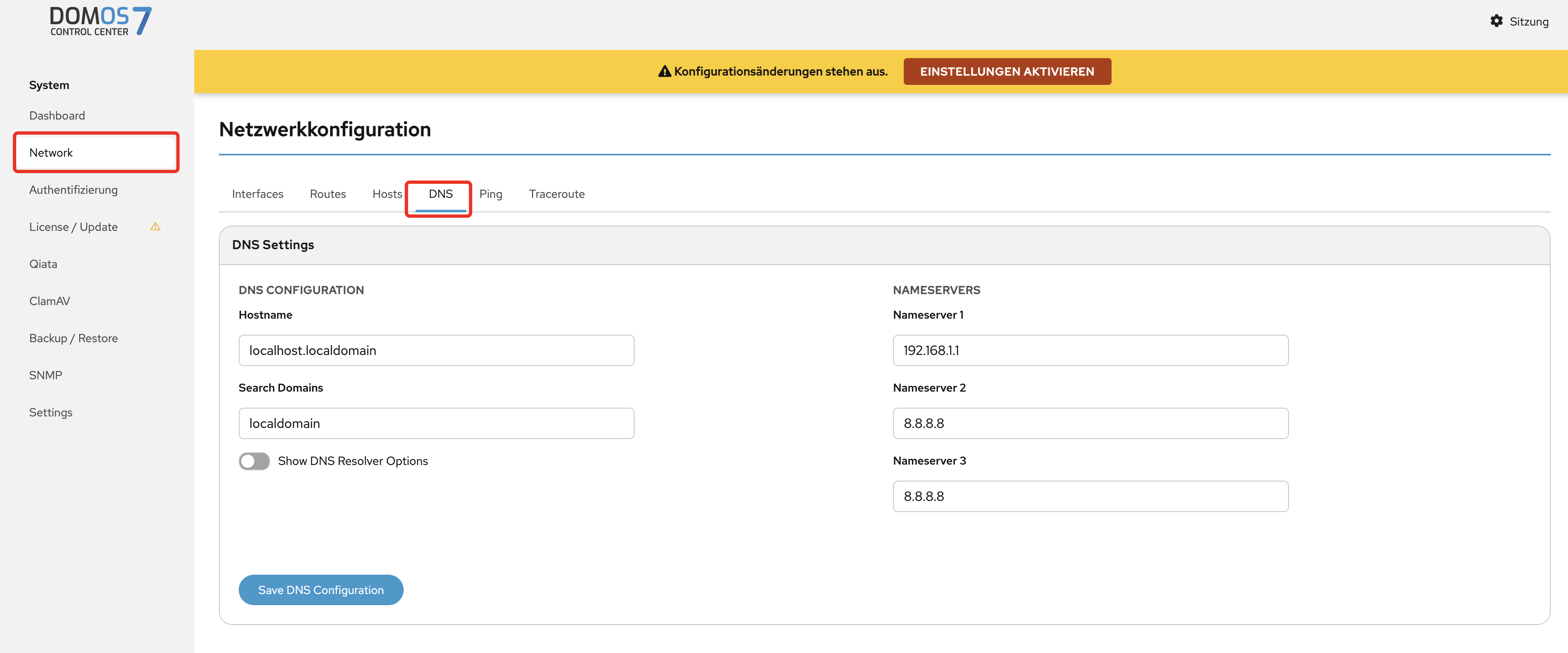 Configure DNS Server