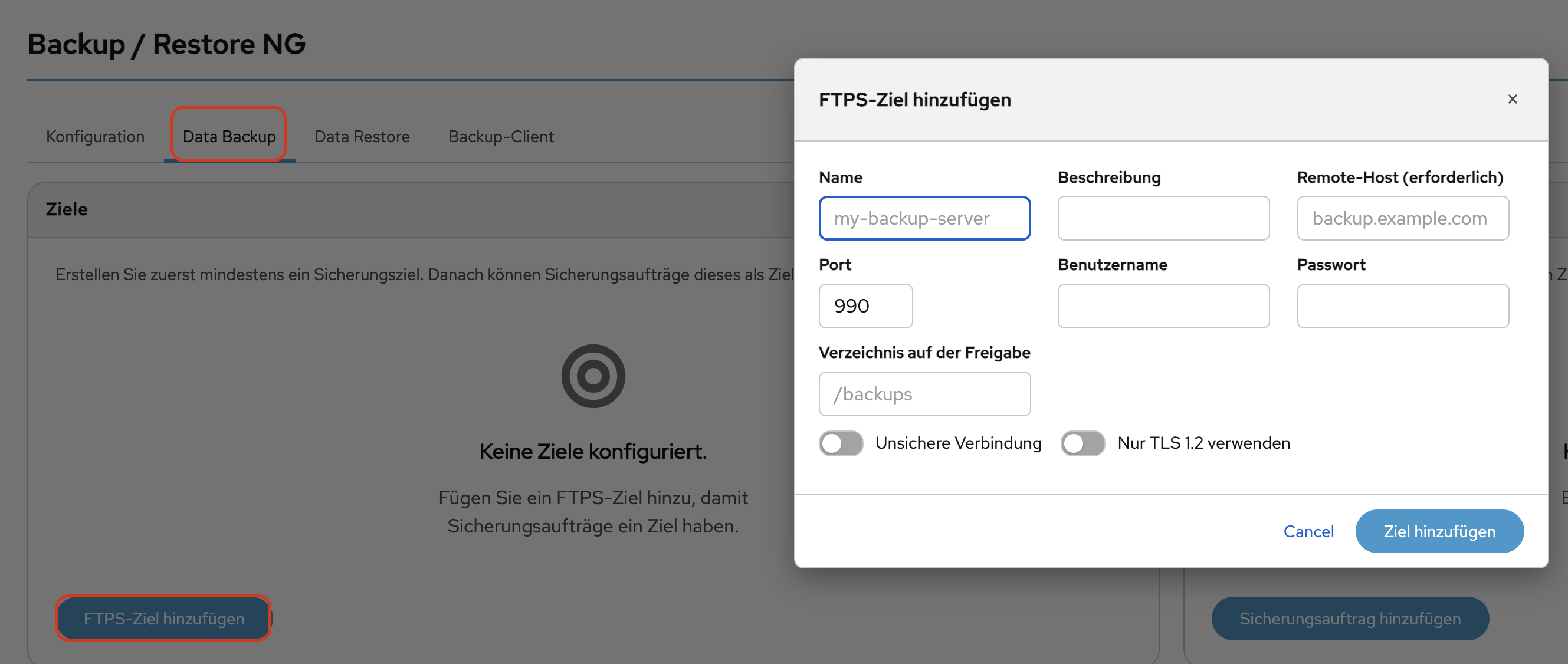 DOMOS7 BACKUP