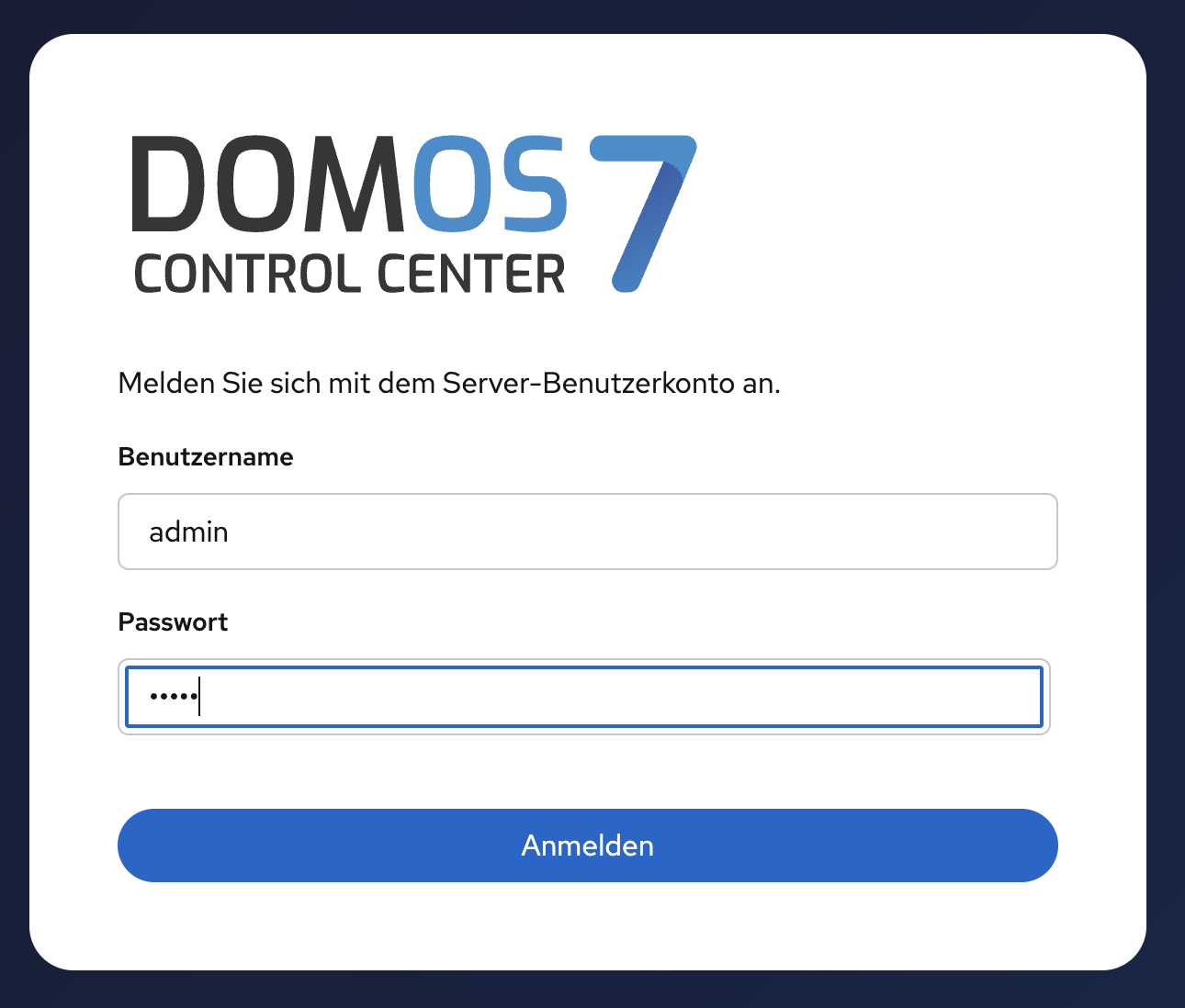 DOMOS7 Login