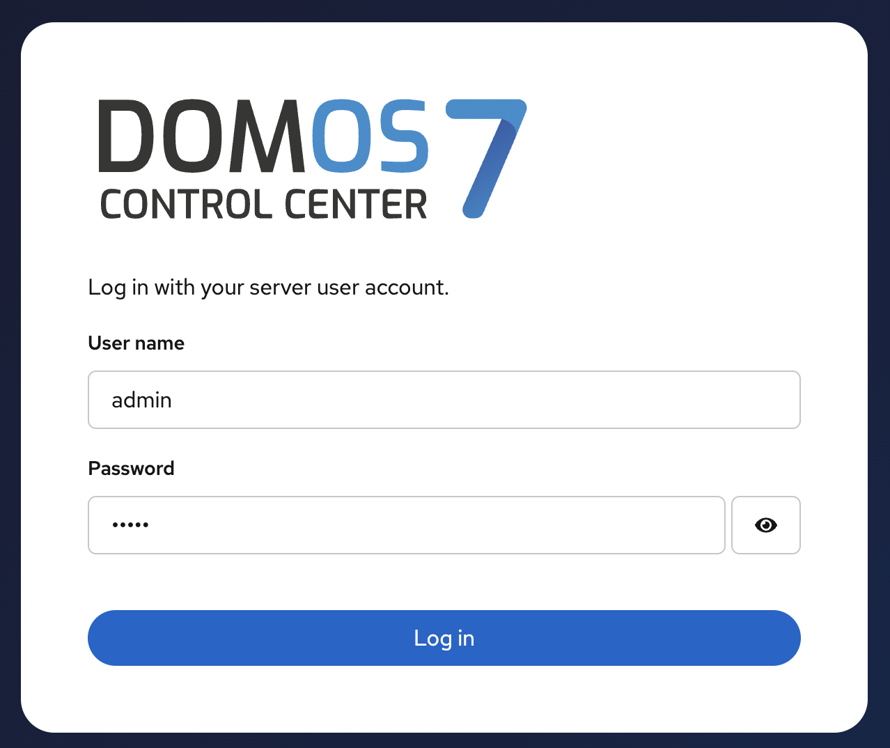 DOMOS7 Login