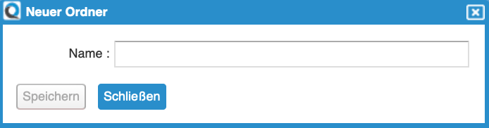 TeamTransfer New Folder Dialog