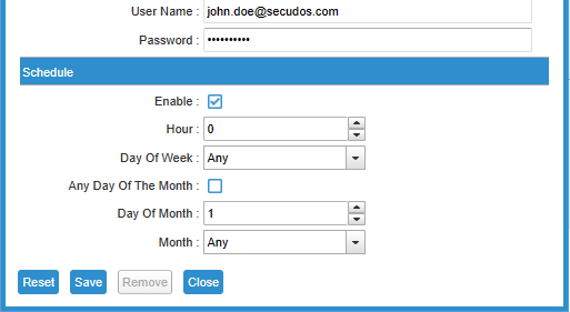 Archive Properties with Scheduling