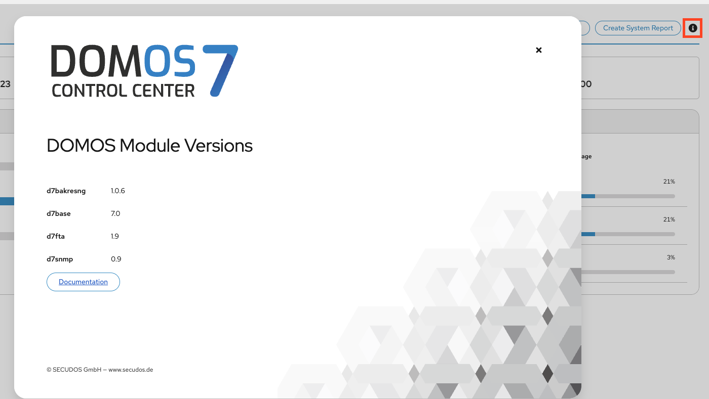 DOMOS7 DASHBOARD