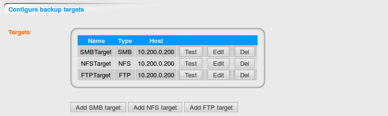 DOMOS Backup New Job