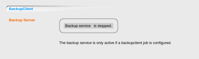 DOMOS BackupNG Backup Client Overview