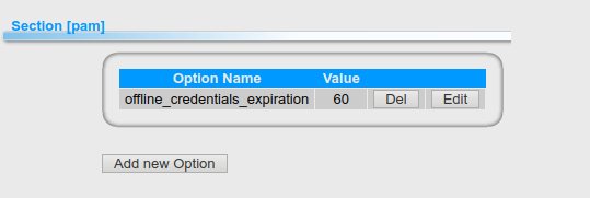DOMOS6 User LDAP Advanced Configuration Section