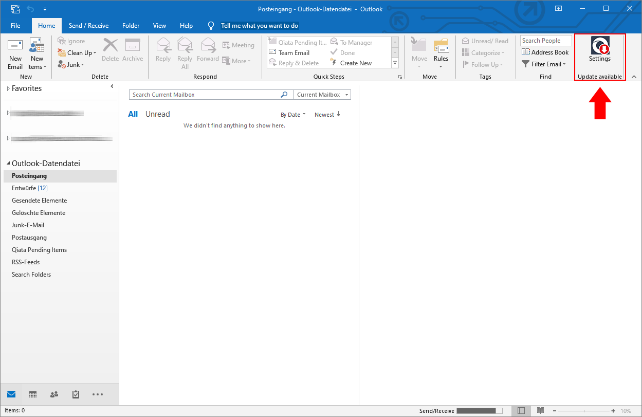 Qiata Icon Update available