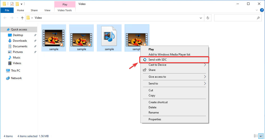 Right-Click Context menu in windows